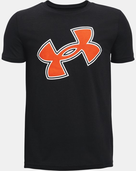 Boys' UA HoopsCore T-Shirt, Black, pdpMainDesktop image number 0